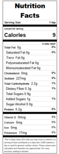 Honey Garlic Seasoning honey garlic nutrition facts